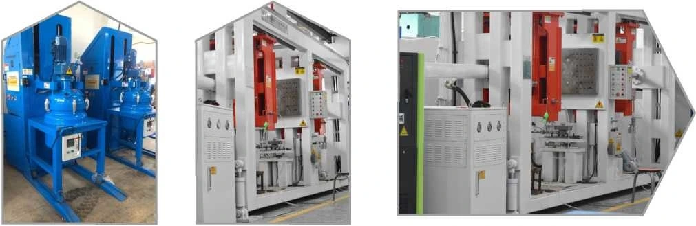 सर्वो हपग क्लैंपिंग मशीन वैक्यूम मिक्सिंग इंजेक्शन डिवाइस 2.5KW 1